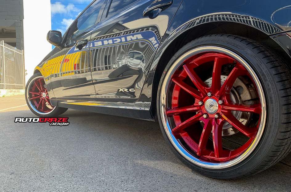 FORD FALCON ABL23 CANDY RED CHROME LIP